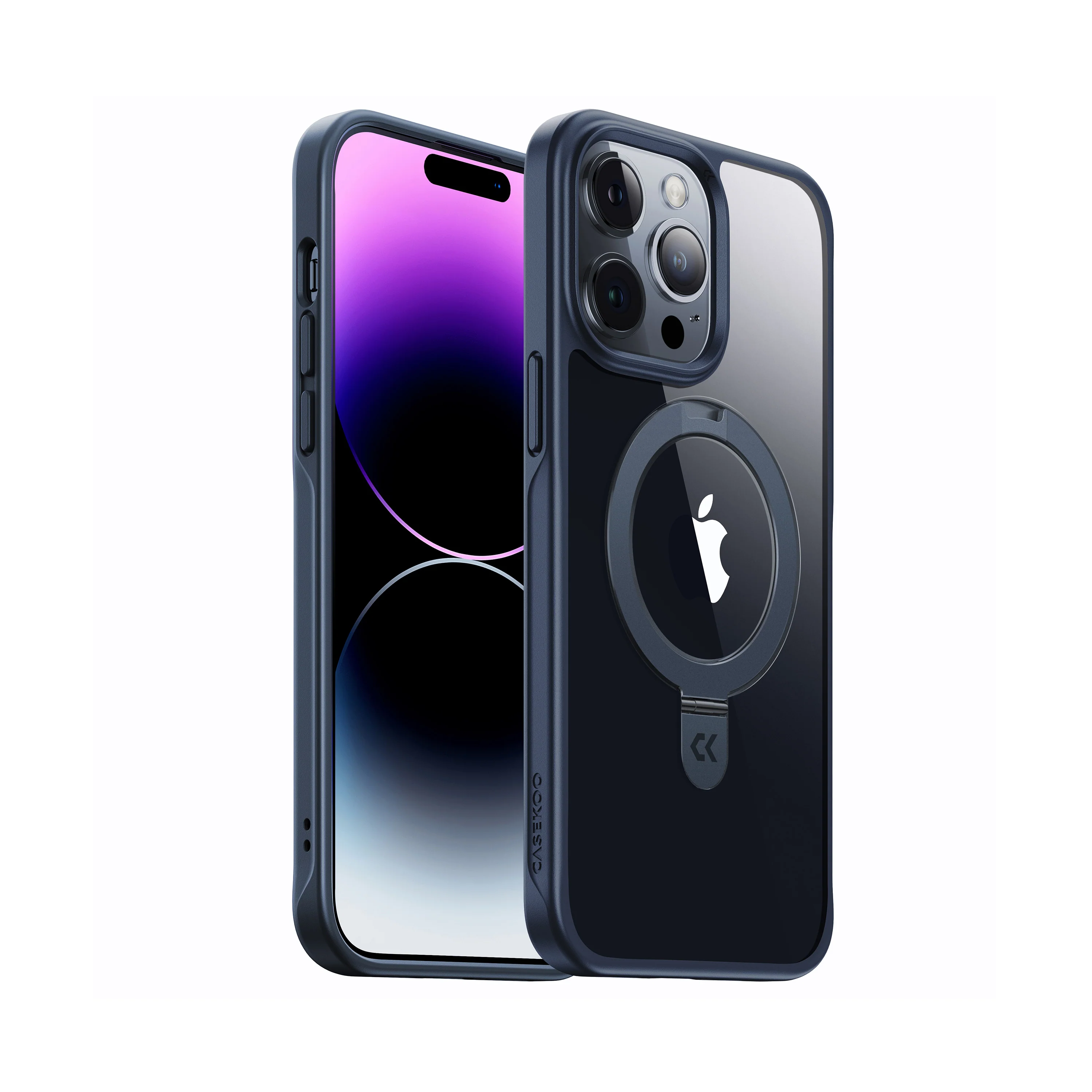 Clear Matte Magic Stand Basic Case - Image 6