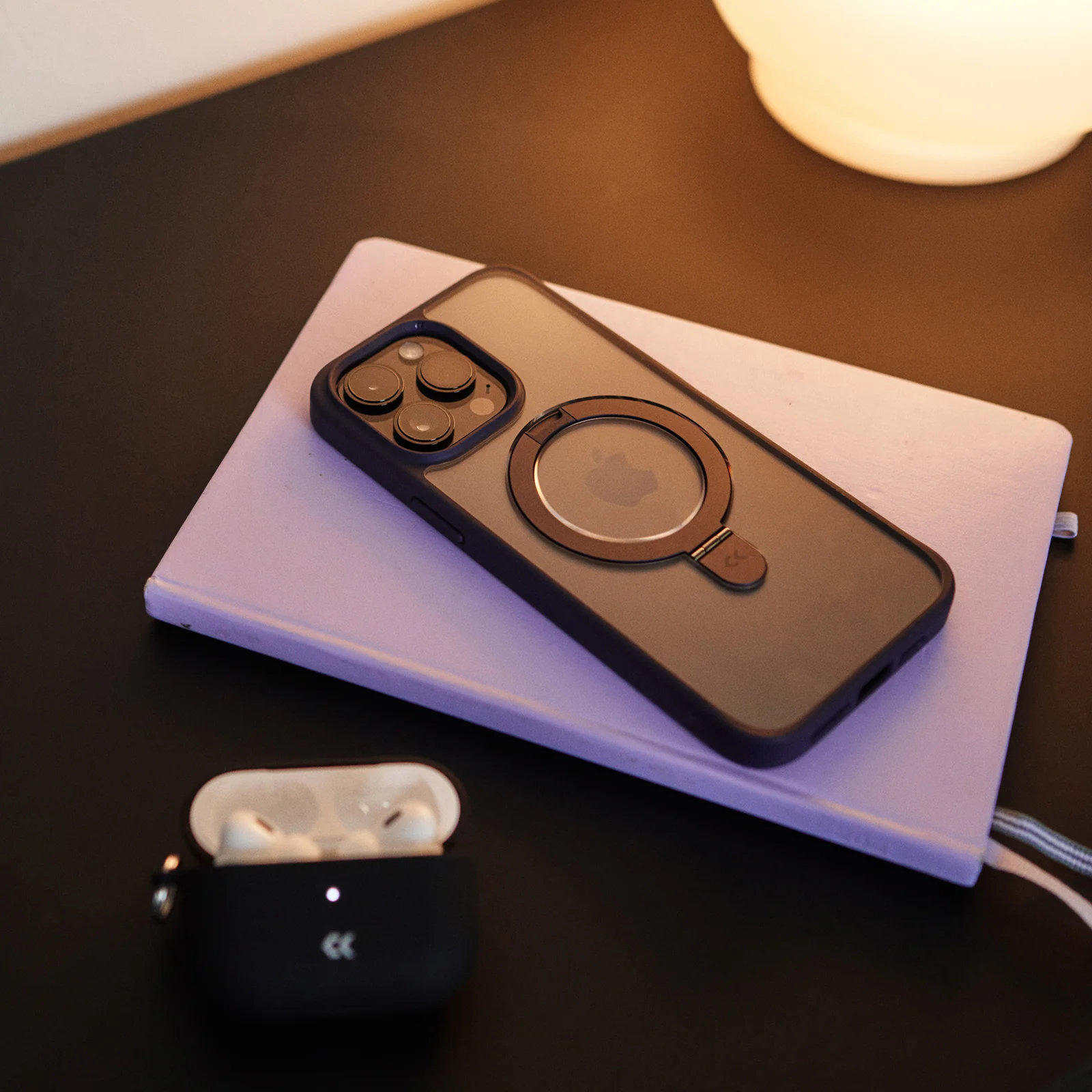 Clear Matte Magic Stand Basic Case - Image 9