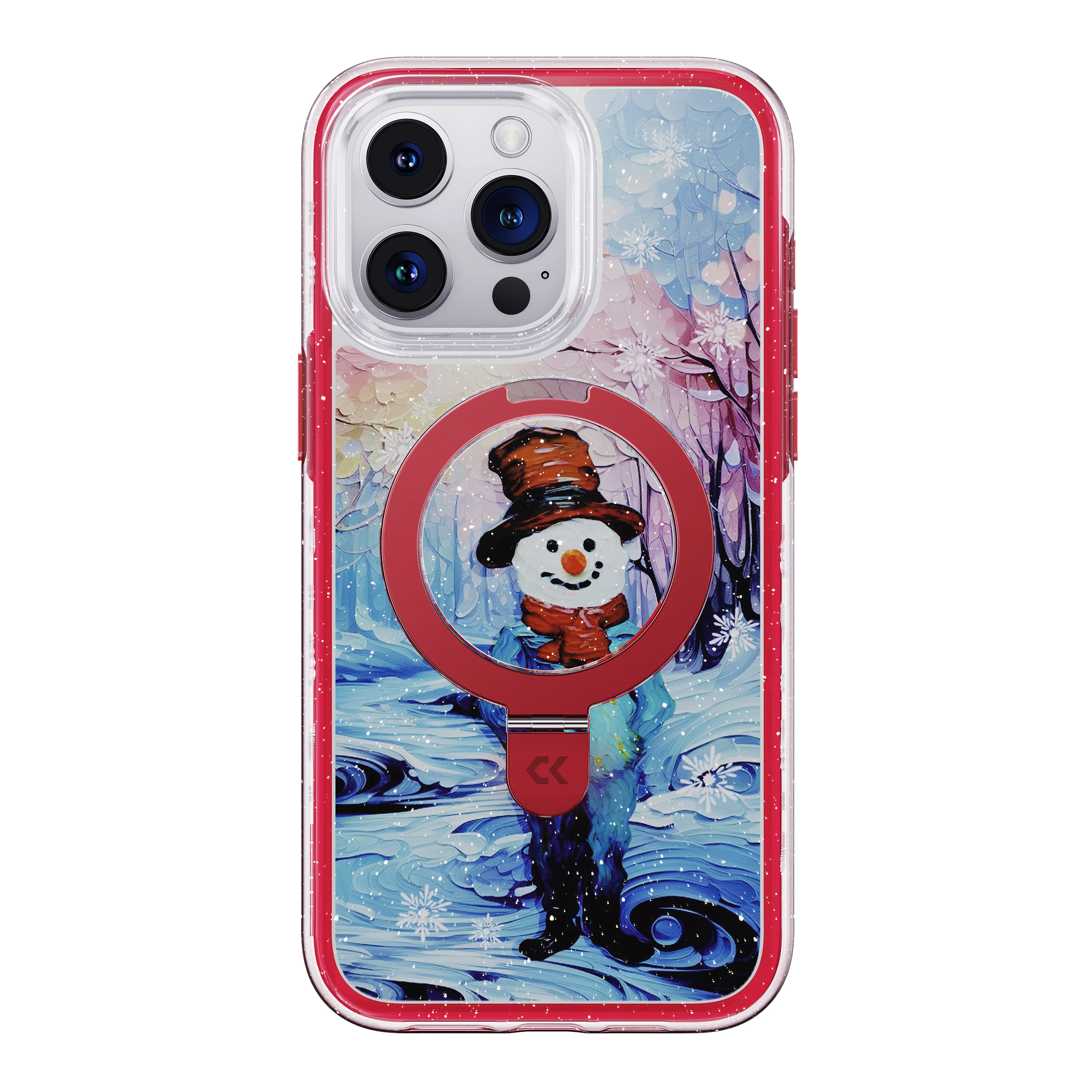 Christmas Santa Claus Air Cushion Magic Stand Case - Image 3