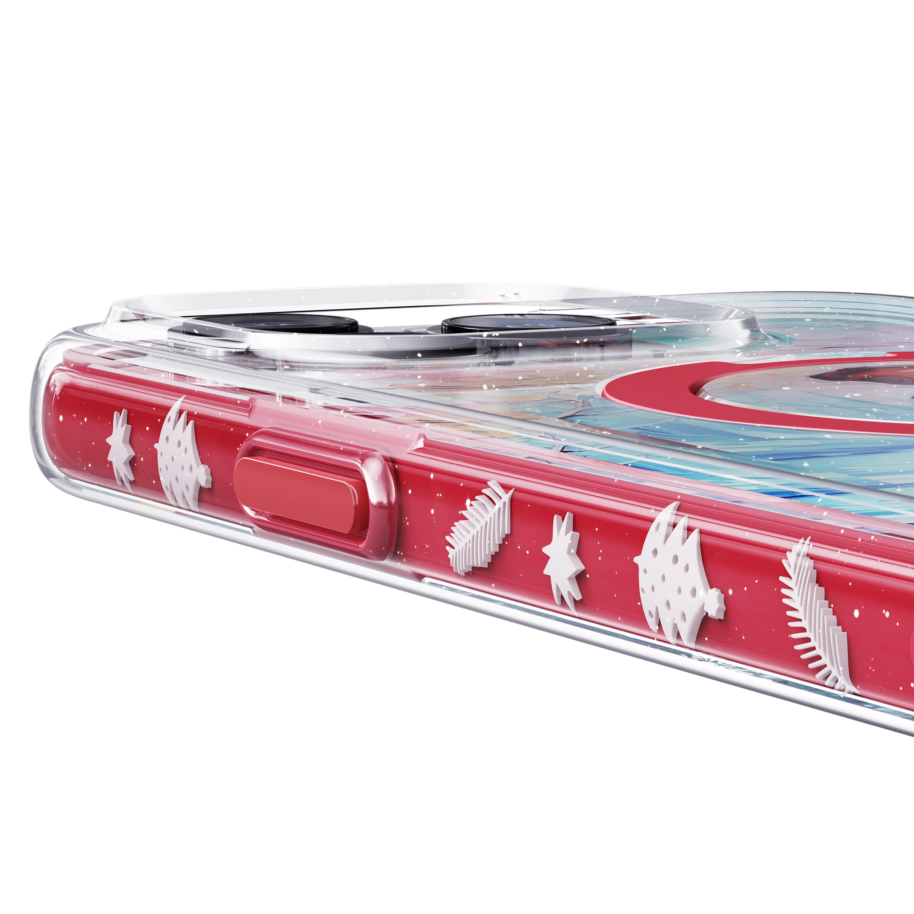 Christmas Santa Claus Air Cushion Magic Stand Case - Image 4