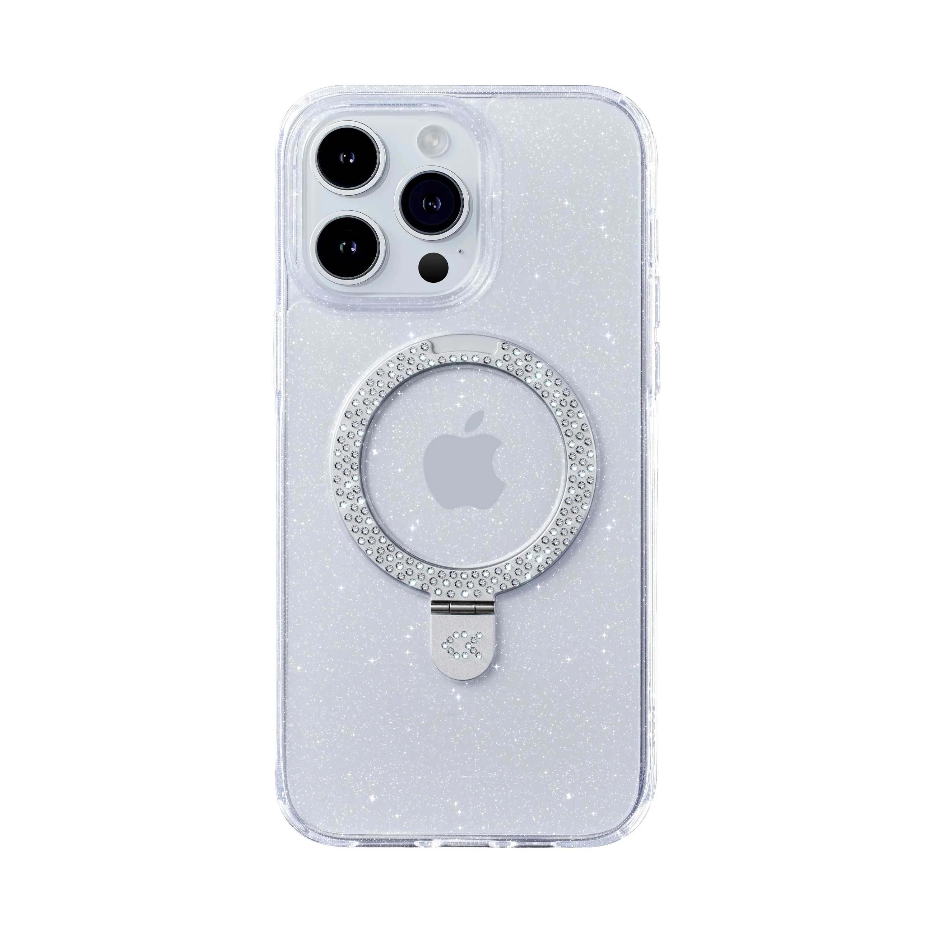 Crystal-Inlayed Glitter Magic Stand Case - Image 5