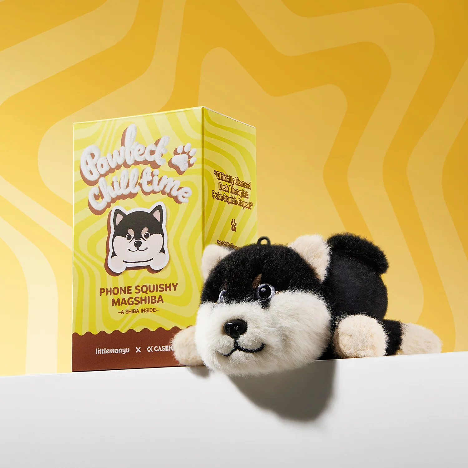 Pawfect Chill Time Squishy MagShiba - Image 4